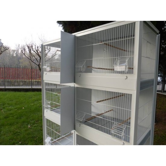 Kanári ketrec 4 szintes  40 x 100 cm-es