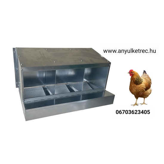 Tojóláda , 3 rekeszes 