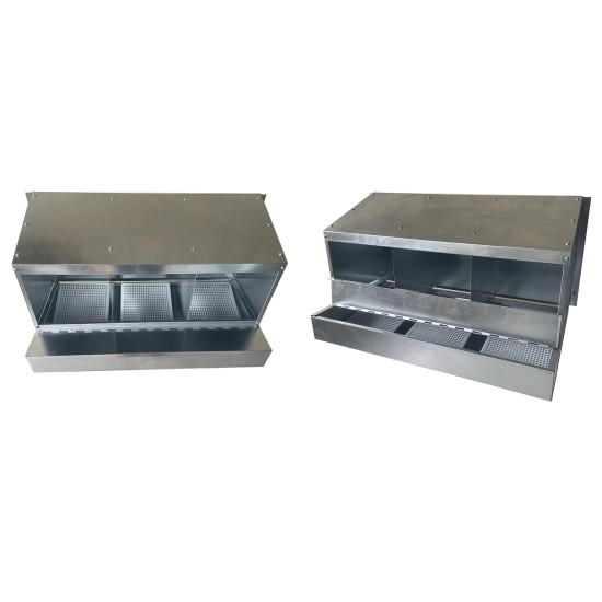 Tojóláda , 3 rekeszes 